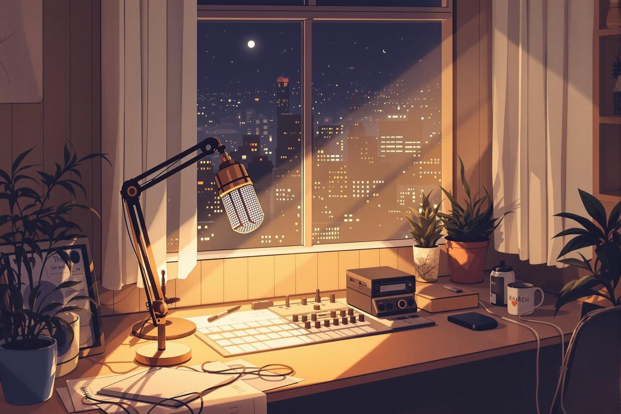 短剧软件 - 深夜电台 短剧软件 - 深夜电台,暖心陪伴治愈动漫短剧